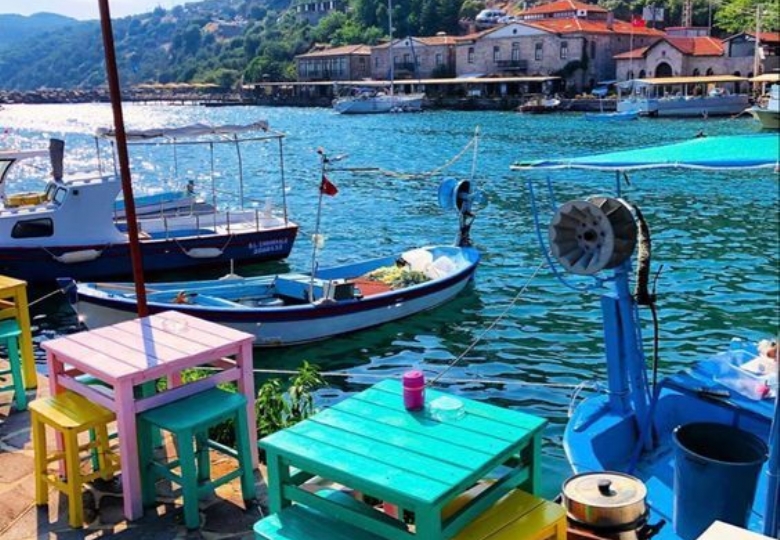 🏛️ASSOS (BEHRAMKALE) – ADATEPE KÖYÜ – KADIRGA KOYU YÜZME MOLASI TURU🌊☀️